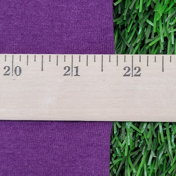 Vintage 1990 La-Paz Shirt Womens XL 22x28 Purple Spellout - Picture 9 of 12